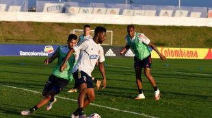 Con 23 jugadores entrenó la selección Colombia en Barranquilla