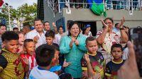 La alcaldesa de Soledad entregó el nuevo parque La María