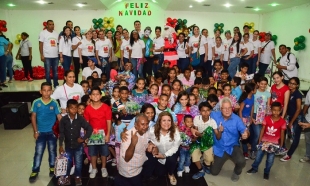 El Niño Dios anticipó su llegada a Soledad para dar miles de regalos a los niños