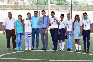 Deportistas de Malambo clasifican a final juegos supérate intercolegiados 2018.