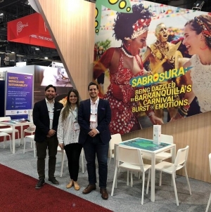 Barranquilla se muestra como capital de eventos en Feria IMEX, en Las Vegas