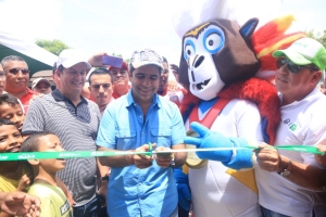 En Villa San Carlos, alcalde Char entregó parque para 18.000 habitantes