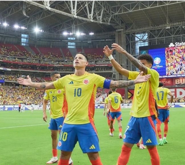 ¡Colombia golea y a Semifinales!