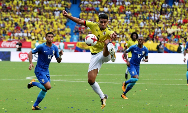 Colombia empató con Brasil y sueña con Rusia 2018