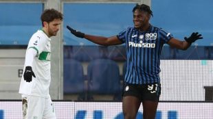 Duván Zapata: &quot;Estoy contento con los goles&quot;