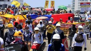 Colombianos marcharán contra la agenda neoliberal del presidente Iván Duque