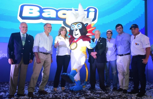 ‘Baqui’, un mono titícabeciblanca, es el anfitrión de los Juegos Centroamericanos y del Caribe