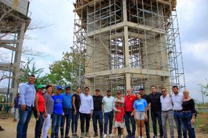 Avanzan las obras para llevar agua potable al corregimiento de Campeche, alcanzan avance del 92 por ciento