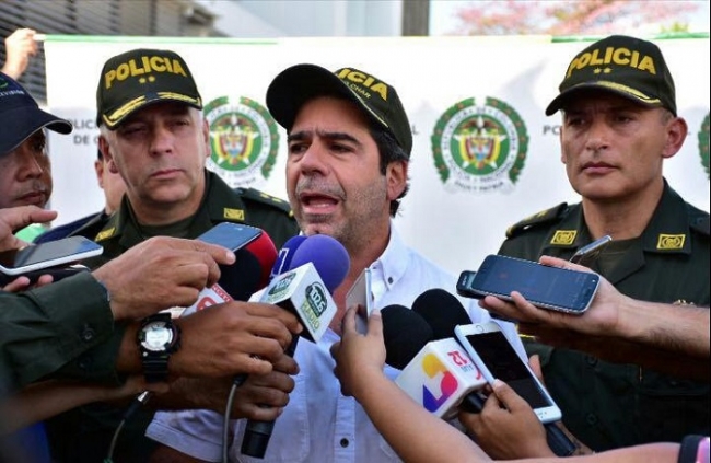 Se equivoca el ELN si cree que le va a quitar la paz a los barranquilleros: alcalde Alejandro Char