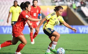 Selección Colombia Femenina Sub-17 vencio a China en el Mundial de la India