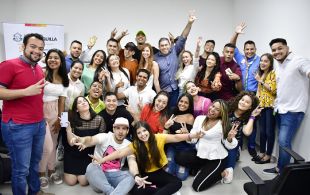 Jóvenes de Barranquilla se reunieron con la primera dama Silvana Puello