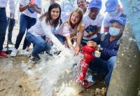 A partir de hoy, Ciudad Paraíso tiene servicio de agua potable por primera vez&quot;: Elsa Noguera
