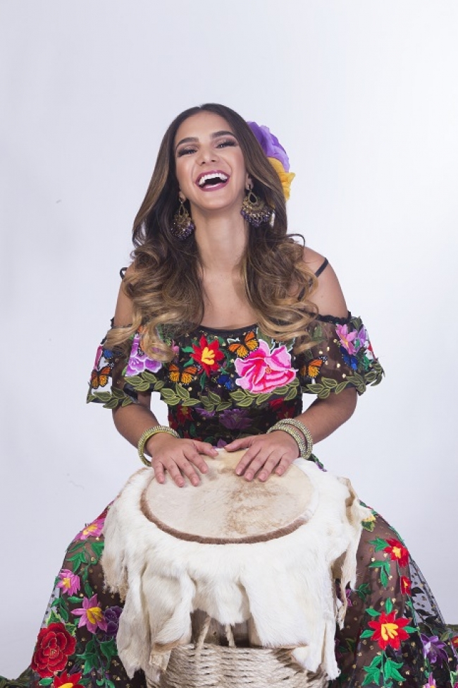 Valeria Abuchaibe Rosales, Reina del Carnaval de Barranquilla 2018