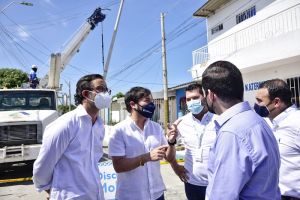 3.135 habitantes del barrio Los Olivos se beneficiarán con la normalización eléctrica