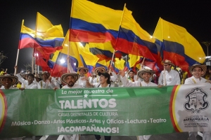 Barranquilla celebra la independencia de Colombia
