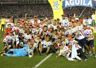 Junior campeón de la Copa Águila