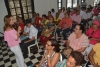 Angie Choperena, durante la charla en la Intendencia Fluvial