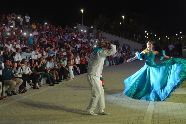 El Carnaval de Barranquilla armó la fiesta en Congreso de Anato