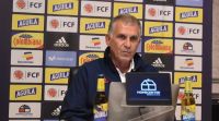 Carlos Queiroz atendió a los medios de comunicación previo al partido contra Chile