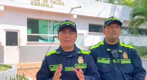 Coronel Cesar  Sarabia Subcomandante Policía Metropolitana  de Barranquilla