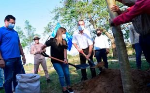 &quot;Desde hoy el nuevo parque lineal de Galapa empieza a ser una realidad&quot;: Elsa Noguera