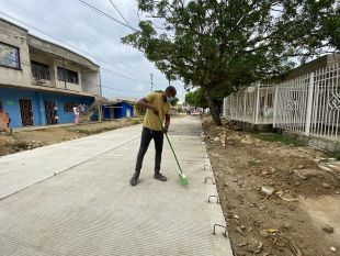 En siete barrios de tres localidades avanza la séptima etapa de Barrios a la Obra