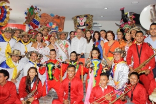 El Atlántico celebra Independencia de Colombia en Uruguay