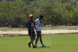 Teofilo Gutierrez, durante el entrenamiento