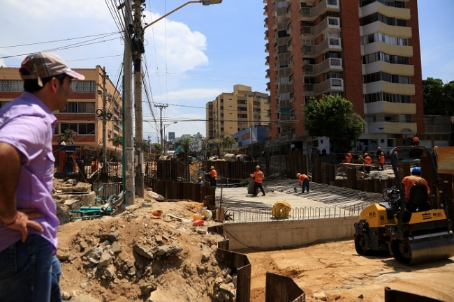 “El comportamiento de las obras del arroyo de la calle 76 es satisfactorio”: alcalde Char