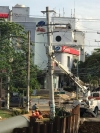 Por fuertes lluvias y obras en la Calle 76 se afectó servicio de energía