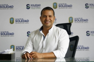 Jair Niebles, Secretario de Cultura de Soledad