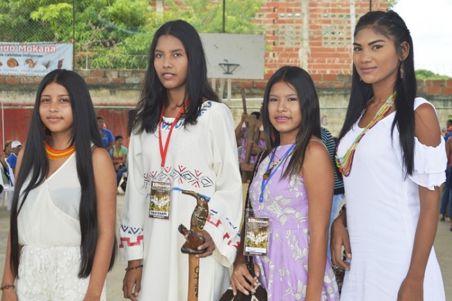Mayra Alejandra Mesa, Nayelis Isabel Garcia, Maria Angelica Geronimo y Andrea Carolina López