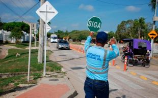 Tránsito del Atlántico vigilará la seguridad en las vías del departamento durante puente festivo