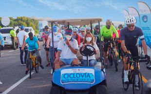 Gobernación del Atlántico y Ruta Costera inauguran ciclovía permanente en la Circunvalar de la Prosperidad