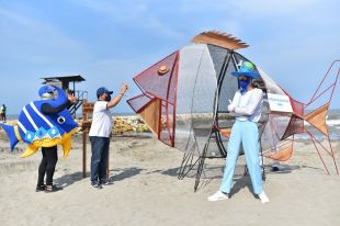 Playas de Puerto Colombia y Salgar las primeras en el Atlántico en tener canecas traga plásticos