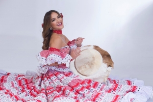 Valeria Abuchaibe Rosales es designada Reina del Carnaval de Barranquilla 2018