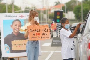 “Ayudas más si no das”: Distrito lanza nueva etapa del proyecto Por los niños del semáforo