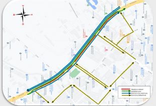 Por construcción de líneas de transmisión de energía cierre parcial a partir del viernes 16 de julio