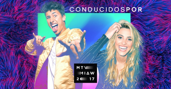Juanpa Zurita Y Lele Pons,  serán los anfitriones de los premios MTV MIAW 2017