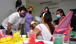 Con mejoras y dotación, Centro de Desarrollo Infantil Carlos Meisel reabrió sus puertas