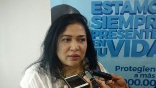 Danorela Valderrama, gerente de la Nueva EPS