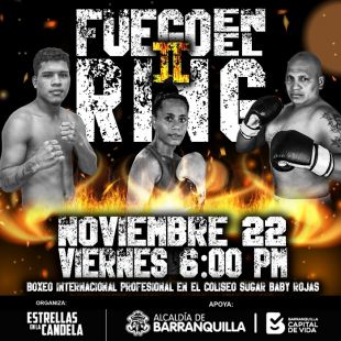 Rueda de Prensa y entrega de boletas de &quot;Fuego en el Ring II&quot;