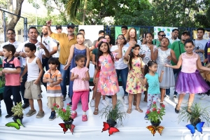 Niños de Casas de Cultura promueven una ‘Barranquilla limpia’ a través del canto