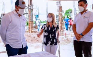 Gobernadora supervisó obras del CDJ en Malambo