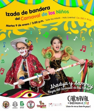 Shadya y Sammy inician su agenda carnavalera