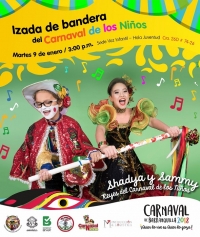 Shadya y Sammy inician su agenda carnavalera