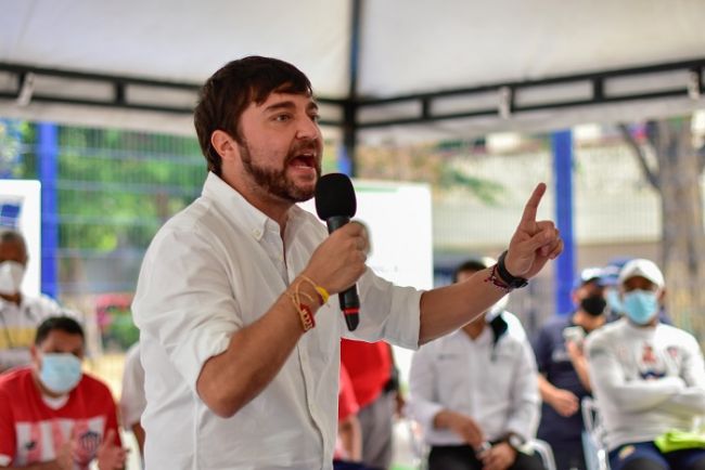 “Entregamos a la comunidad de Los Trupillos el parque que prometimos y que hoy es una realidad”: alcalde Pumarejo