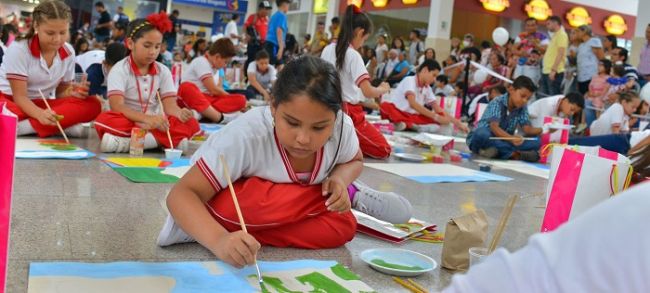 130 estudiantes de Valledupar participarán en el Concurso de Pintura, ‘Los niños pintan el Festival de la Leyenda Vallenata’