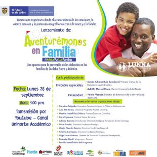 Lanzamiento del Programa Aventurémonos en Familia