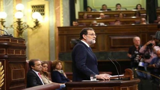 El presidente del Gobierno Español Mariano Rajoy